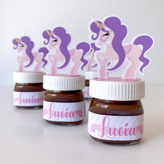 Mini nutella unicornio