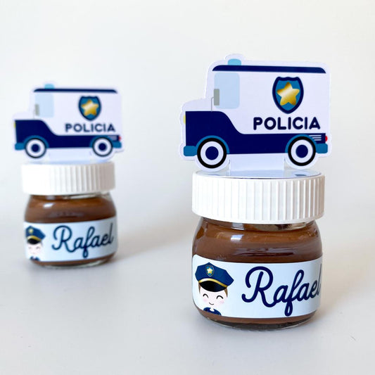 Mini nutella Policia