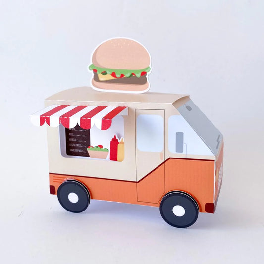 Caja Food Truck Burguer