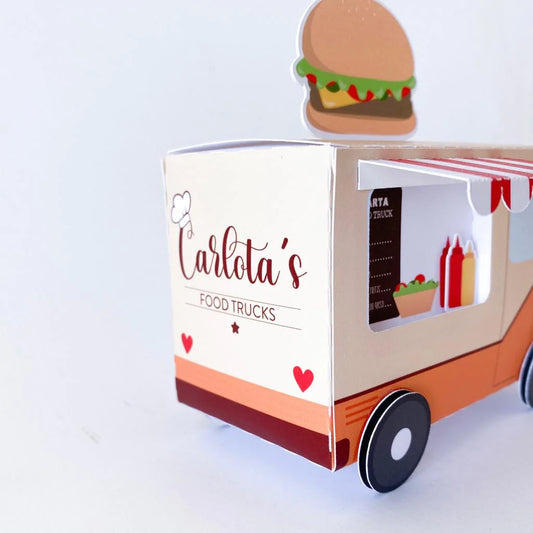 Caja Food Truck Burguer