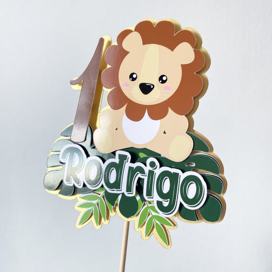 Cake Topper Jungla