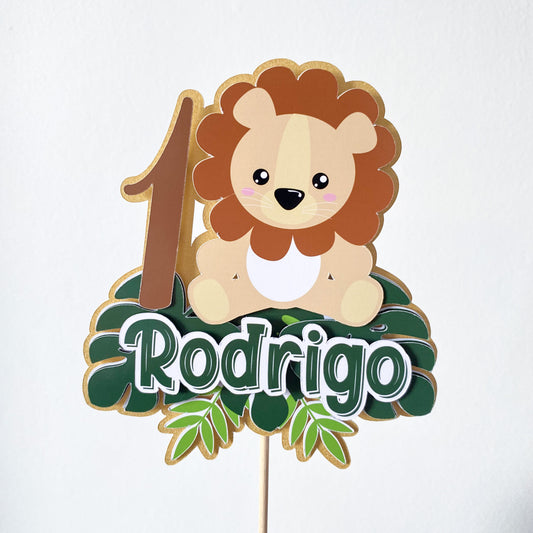 Cake Topper Jungla