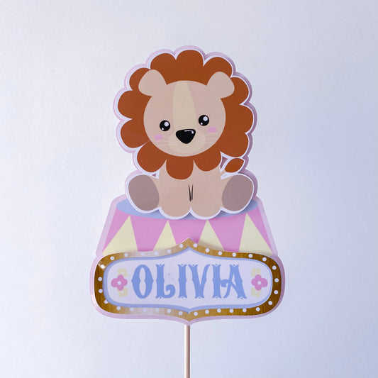 Cake Topper Circo