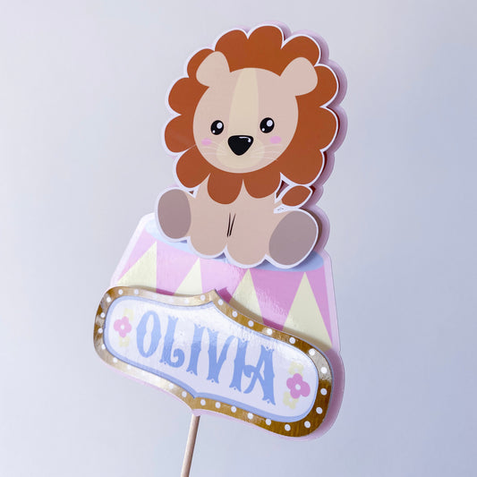 Cake Topper Circo